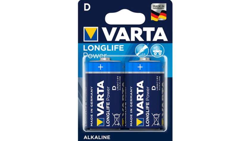 Varta 1.5V LR20 LongLife Batareya