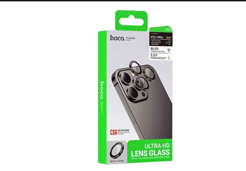 Hoco Glass Csg Lens Metal Korpus Iphone 14 Pro,14 Pro Max