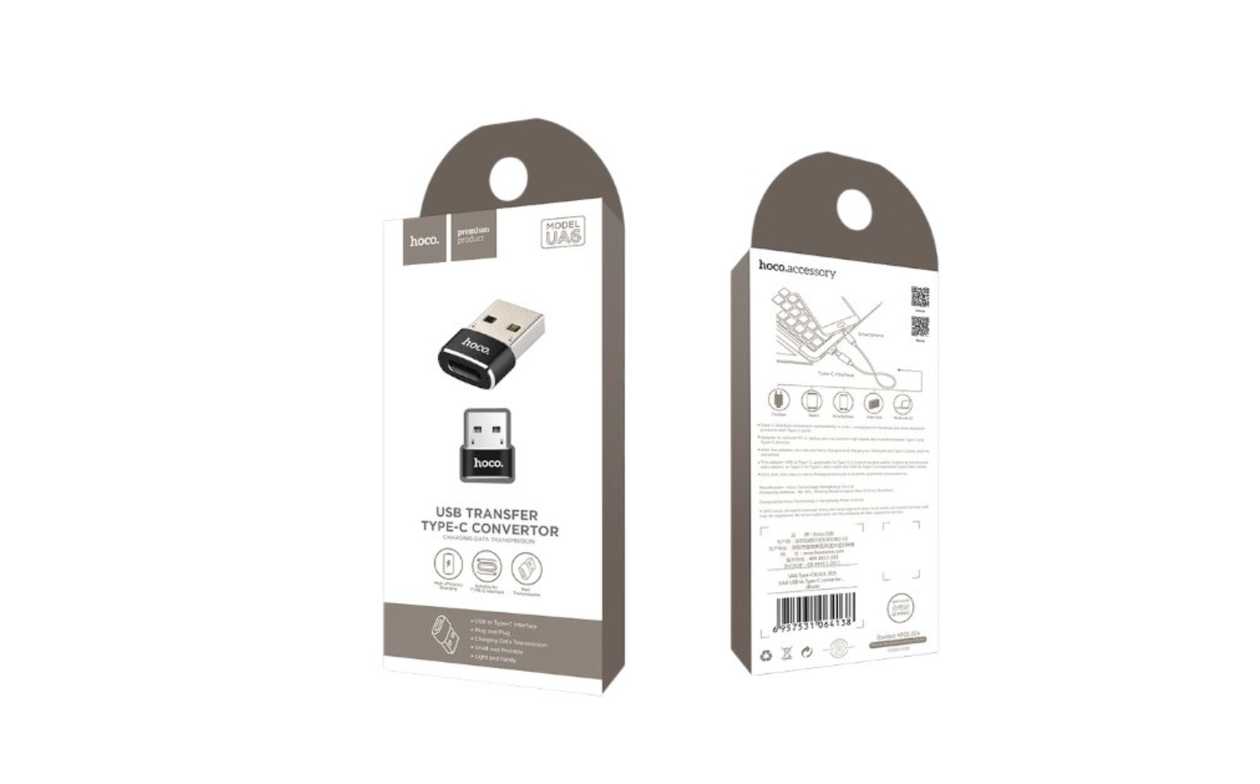 HOCO Ua6 Usb To Type-c Converter ( Type-c Usb Cevri̇ci̇ )