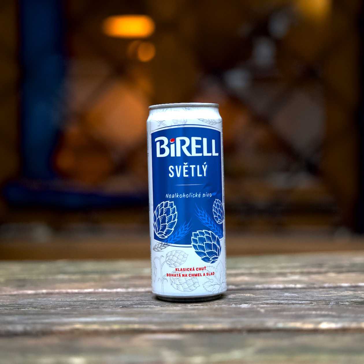 0,33l Birell Světlý - plech