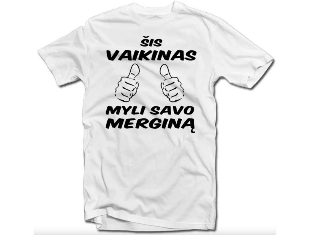 T-Shirt "This Guy Loves His Girlfriend"