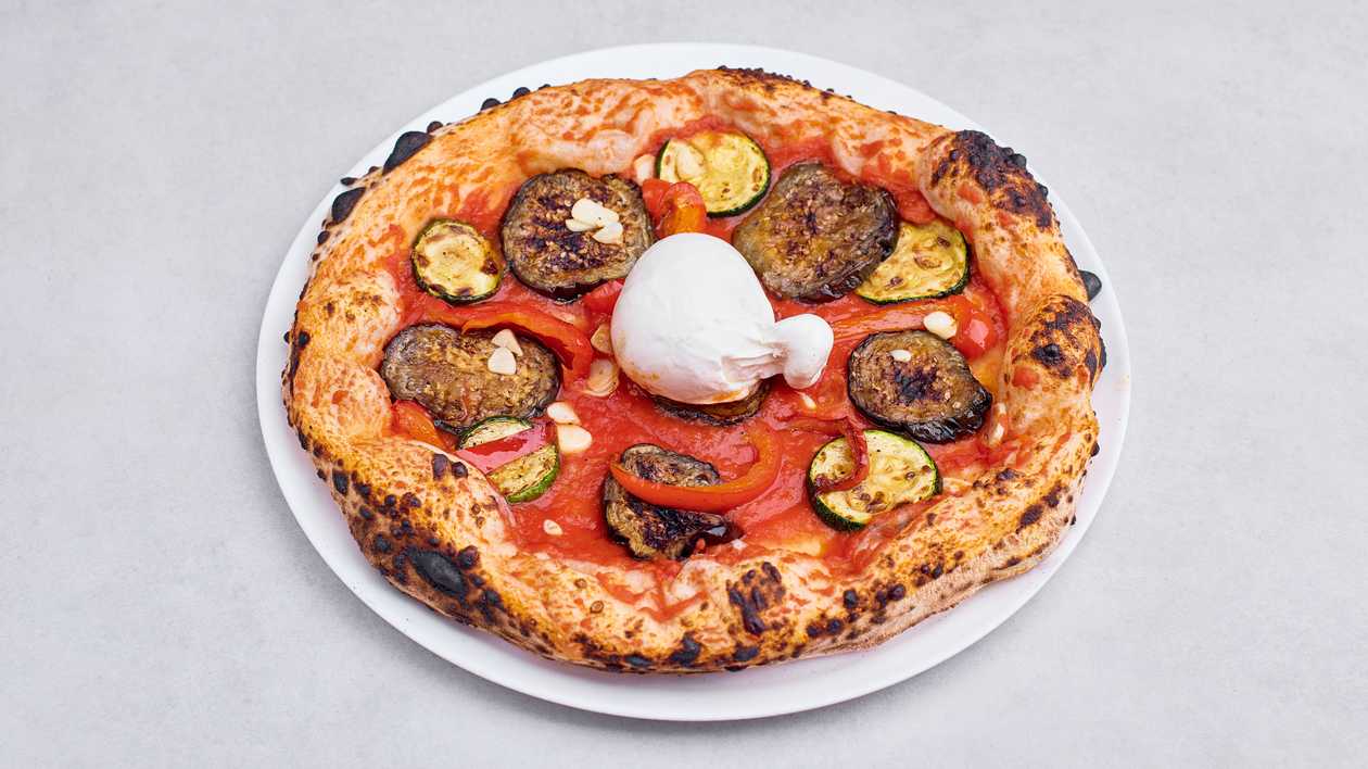 Pizza Verdura Burrata