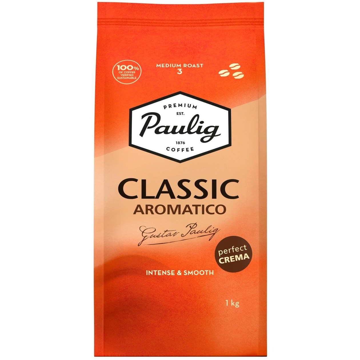Paulig, Classic Aromatico Coffee Beans, 1kg