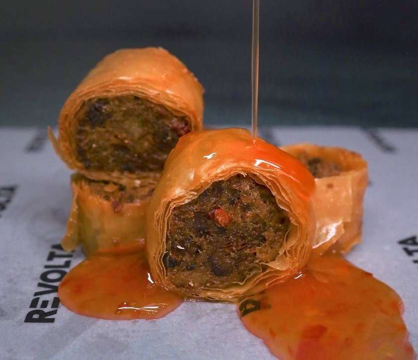 Alheira Puff Pastries