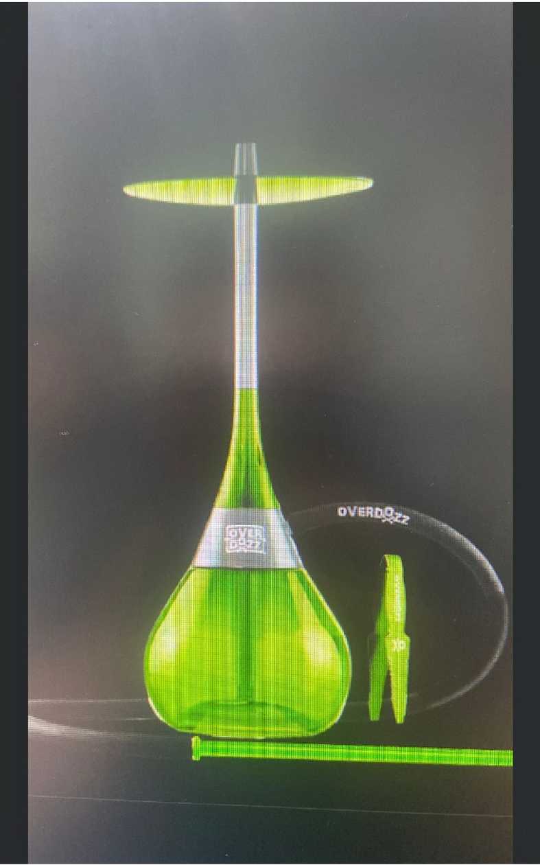 Hookah OverDozz Green