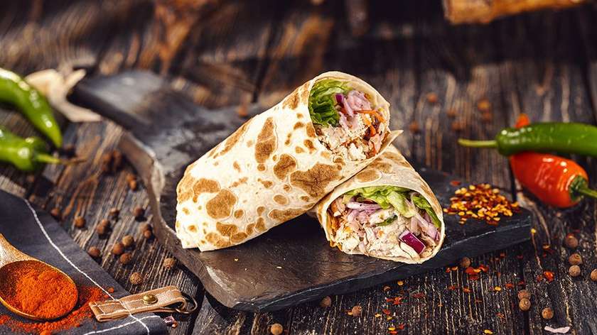 Small Chicken Wrap