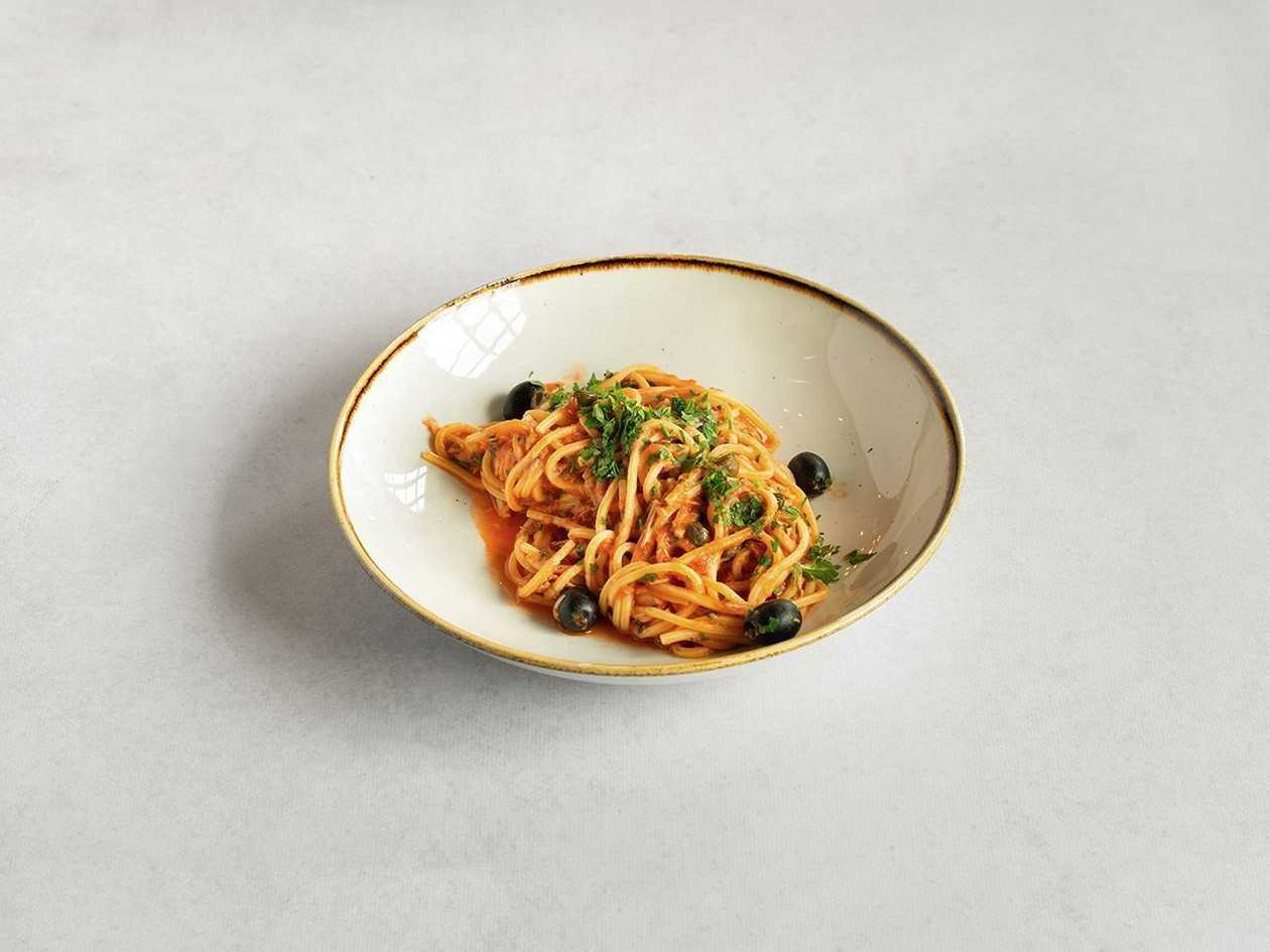 Spaghetti a'la Amatriciana