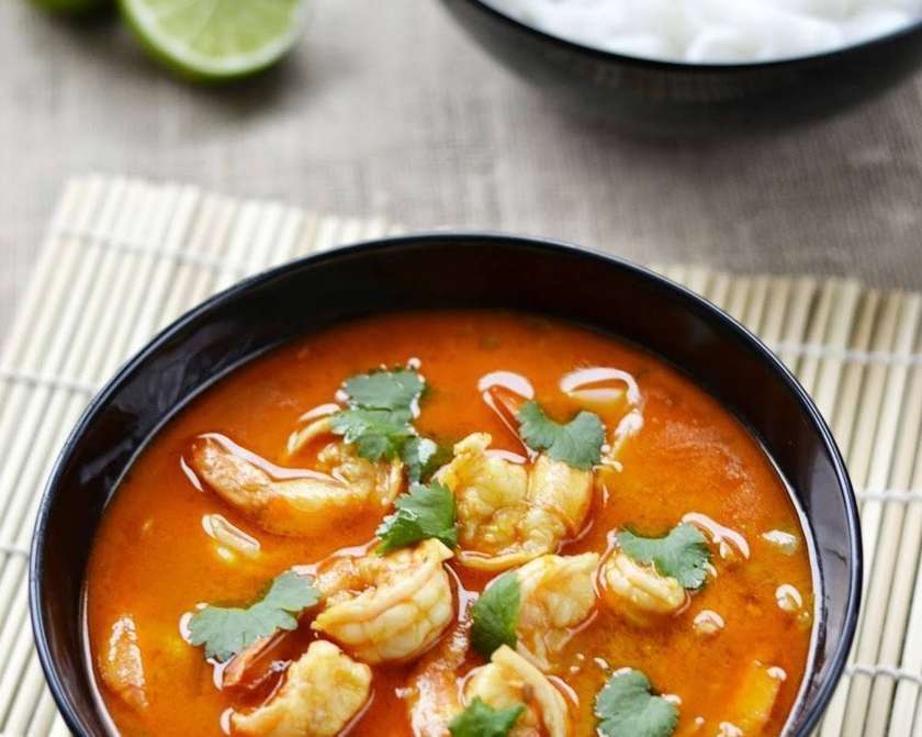 Curry Czerwone z Ryżem