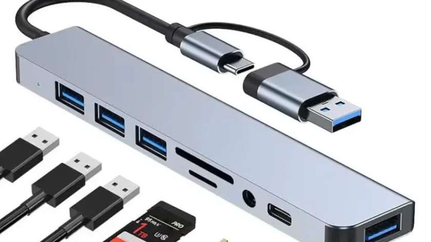 8-in-1 USB hub