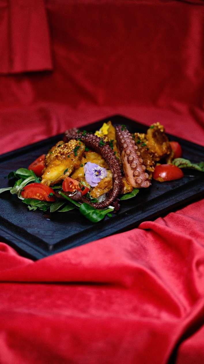 Warm Octopus Salad