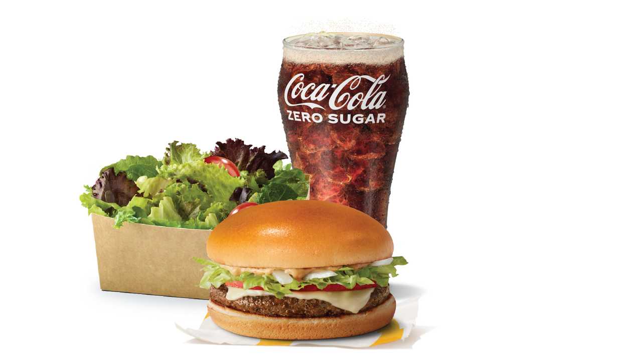 Mini Tasty Meal With Side Salad