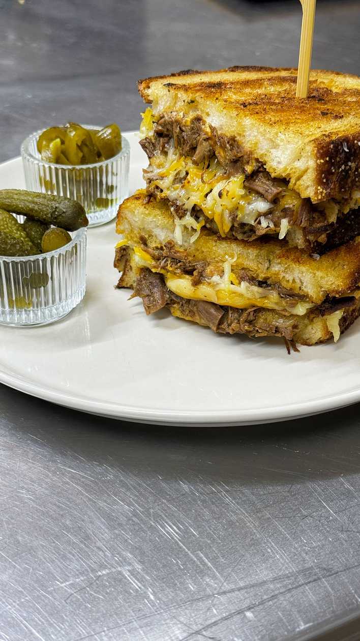 Brisket Grilled Cheese