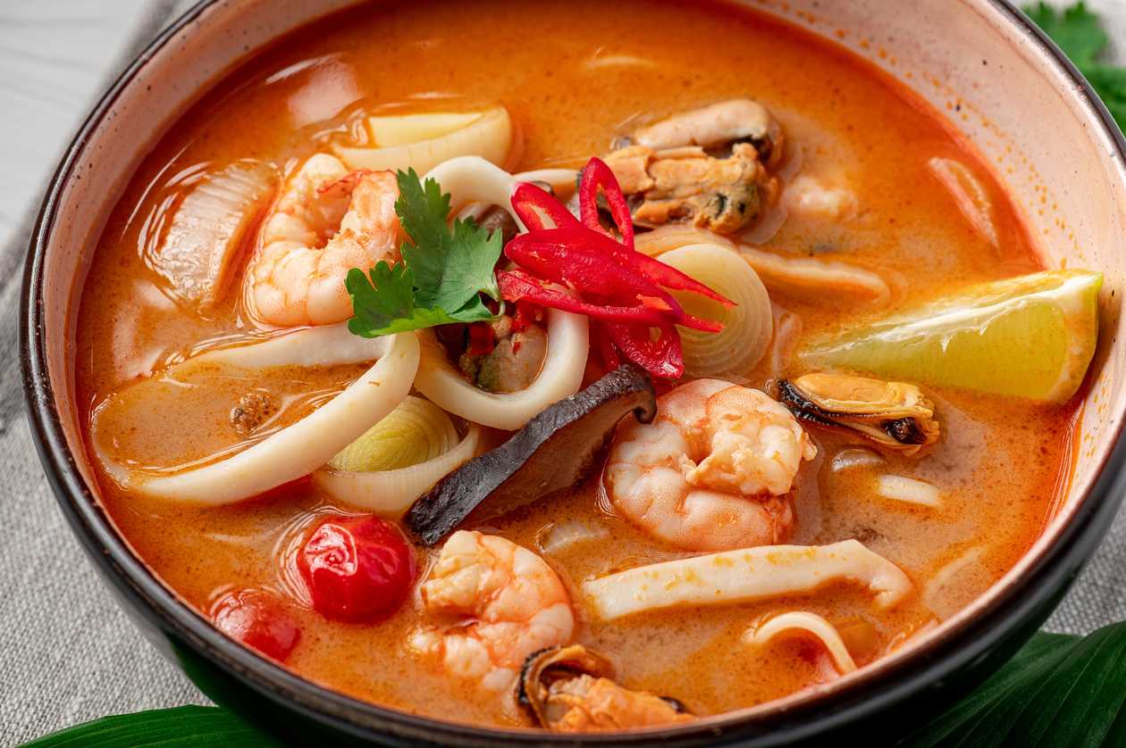 6d. Tomyum Soup - Shrimp
