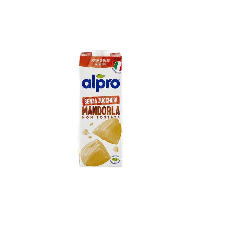 Alpro Almond No Sugar Unroasted, 1L