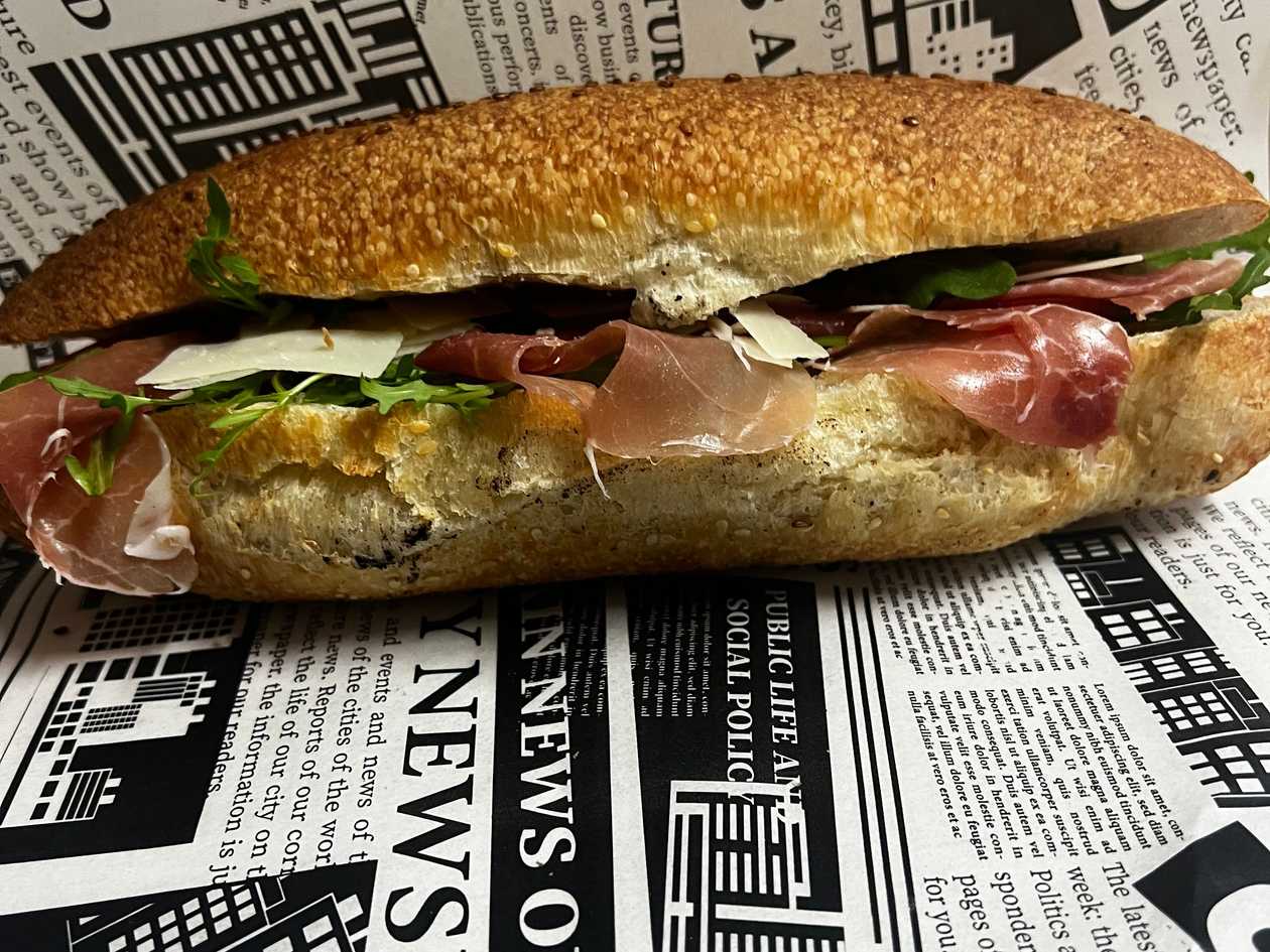 Parma Ham Baguette