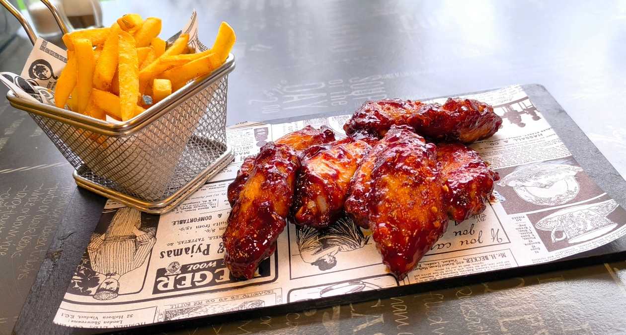 SWEET CHILLI SPARNELIAI SU BULVYTĖMIS