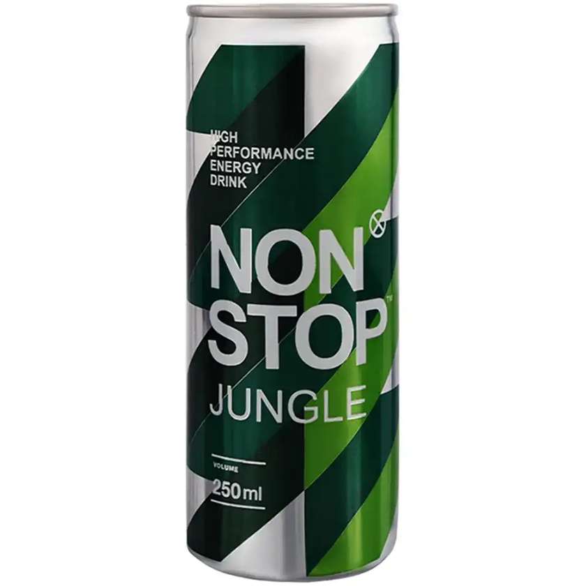 Non Stop Jungle Strawberry Energy Drink