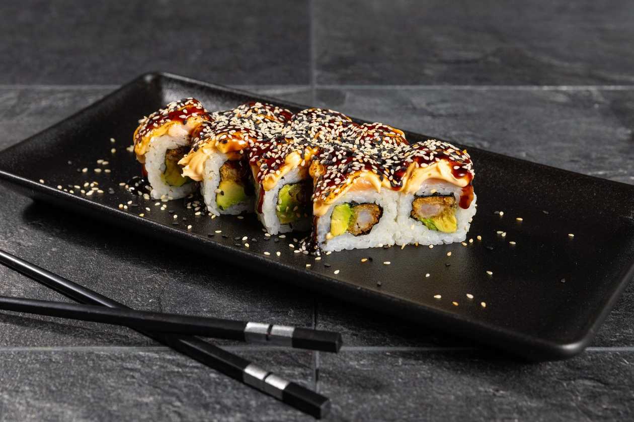 Uramaki - Karstais Crispy