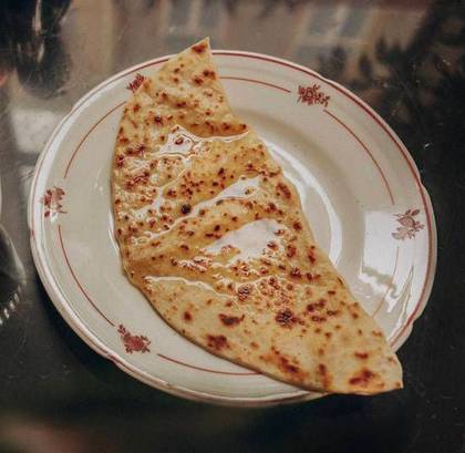 Flatbread with Cheese and Herbs