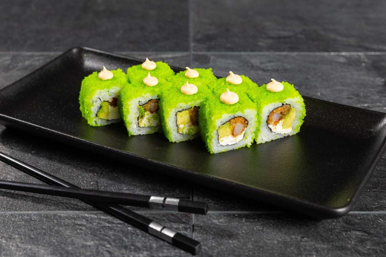 Filadelfija suši - Green Ebi