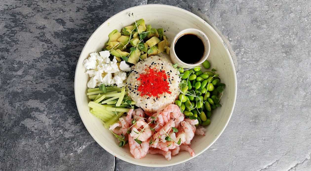 Poke ar garnelēm