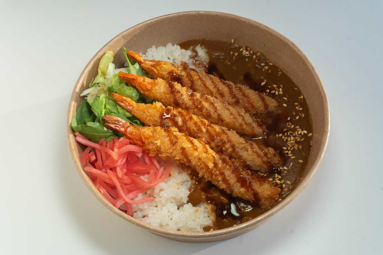Katsu karis + užkandis