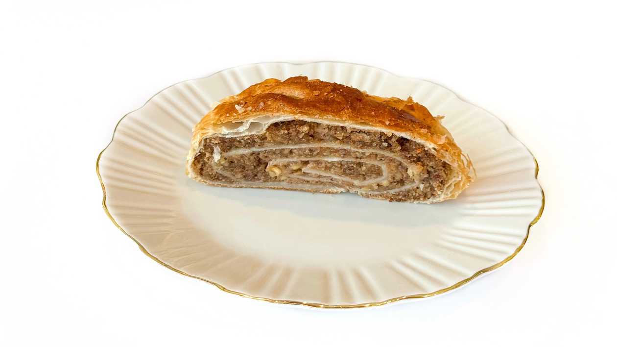 Orechovo-jablková štrúdľa
