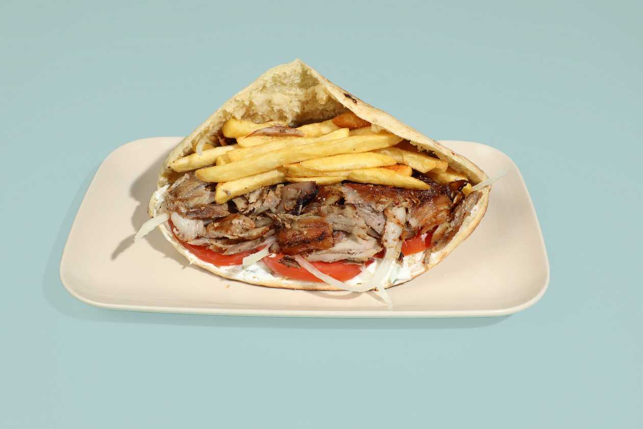 Mix Gyros Cypriot Pita