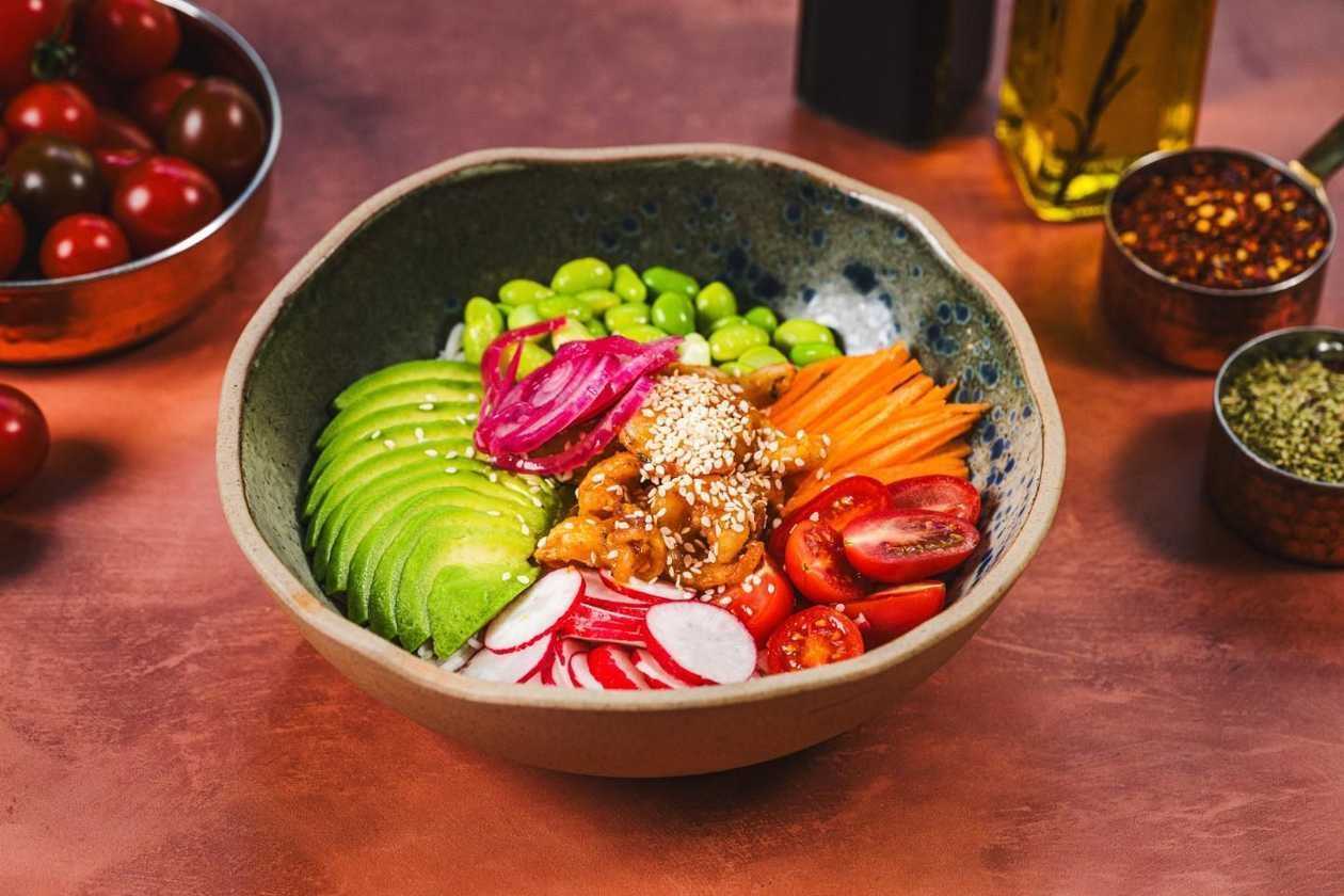 Shrimps Poke Bowl