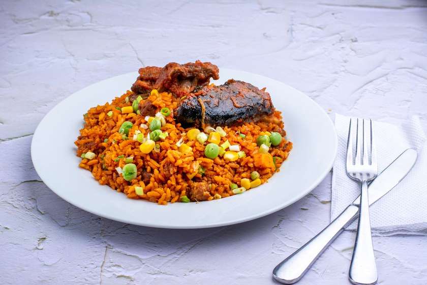 Vegetable Jollof