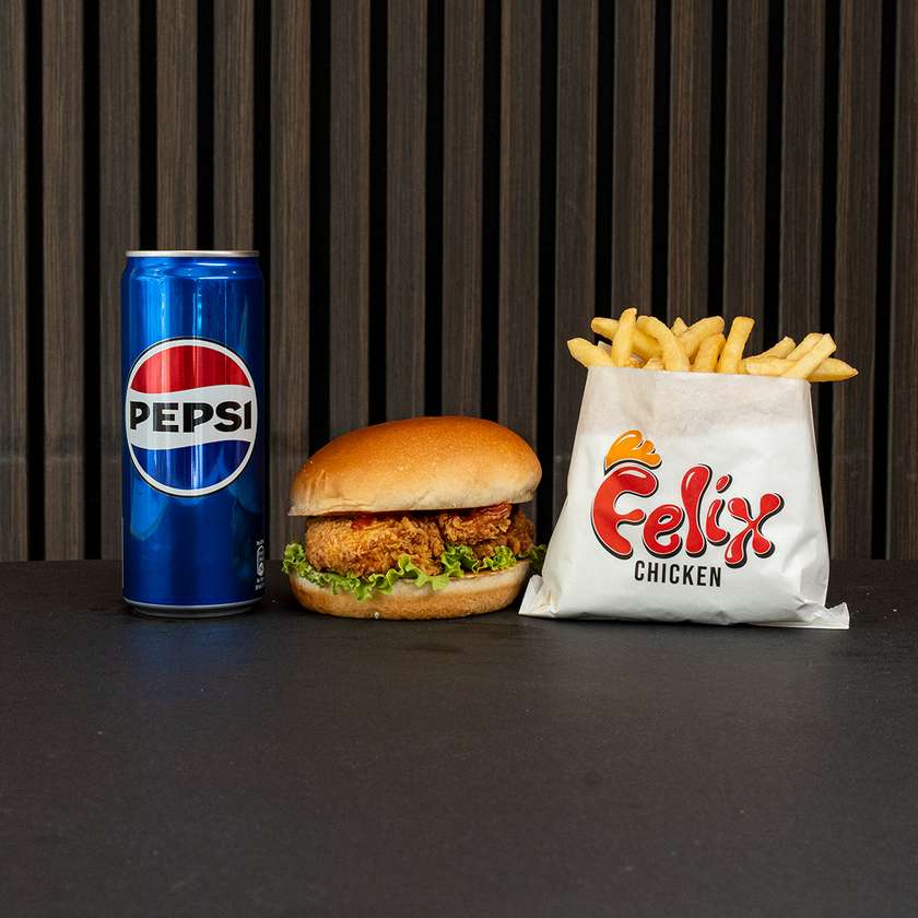 Felix Burger Meal