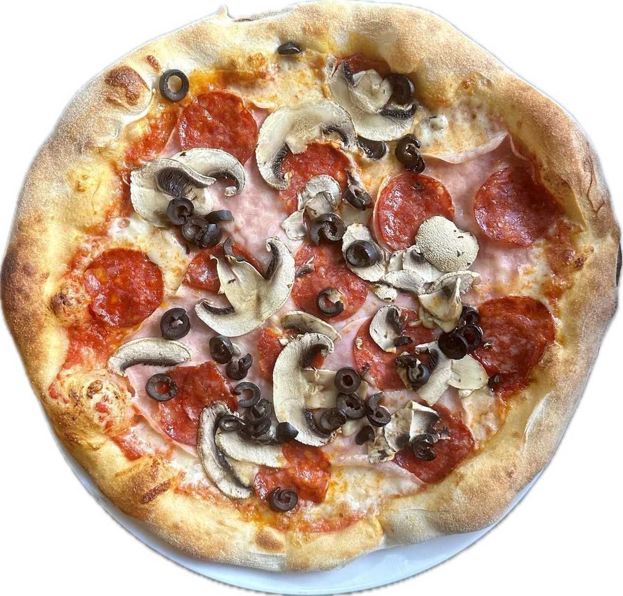 4 Stagioni 32 cm + Bere FRESH ( 0% alcool - zmeura si afine 330 ml)