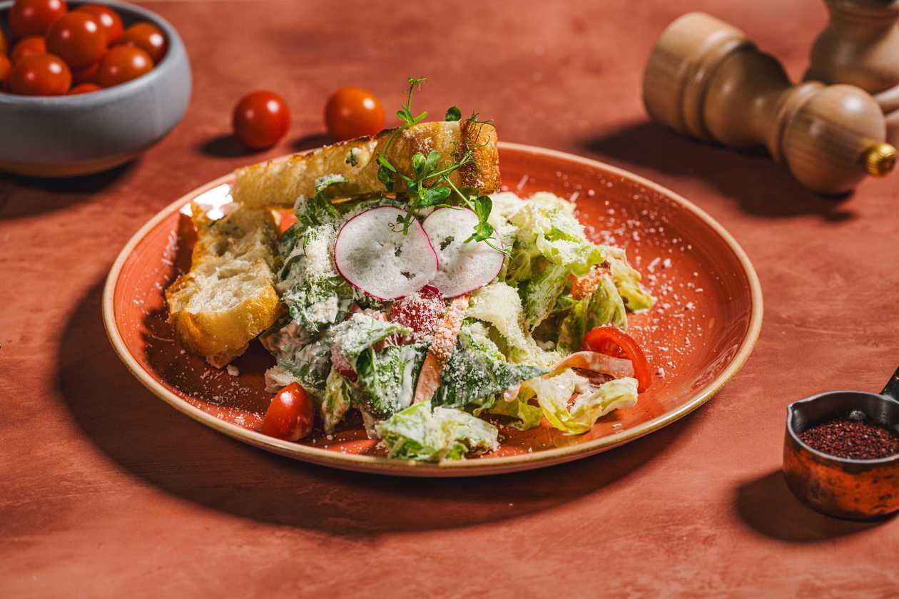 Crispy Caesar Salad
