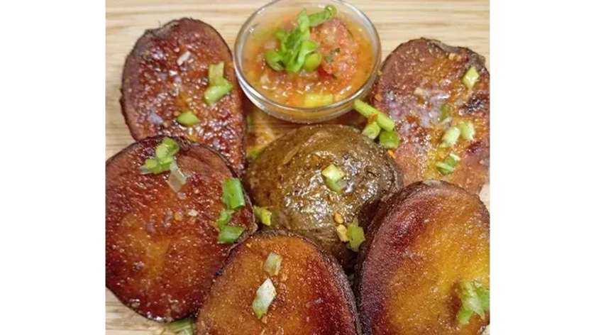 Country grilled  potatoes