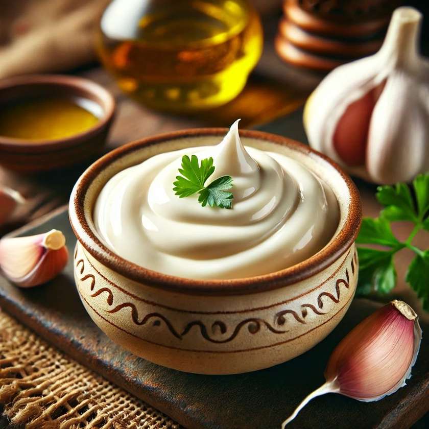 Oriental garlic sauce