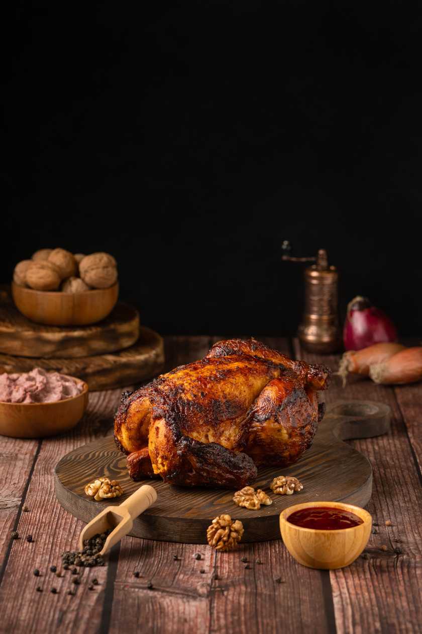 Grandma’s Firewood Roasted Chicken with Levengi