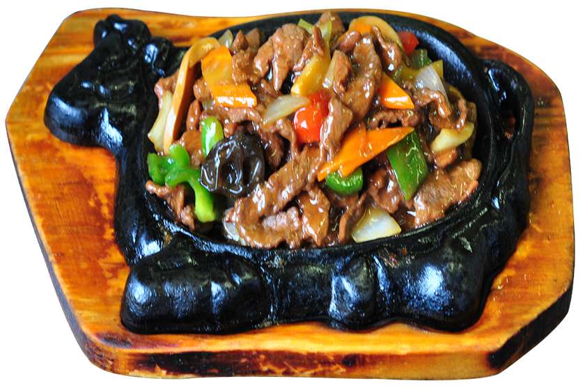 131. Kung Pao Hovězí Maso s Rýží