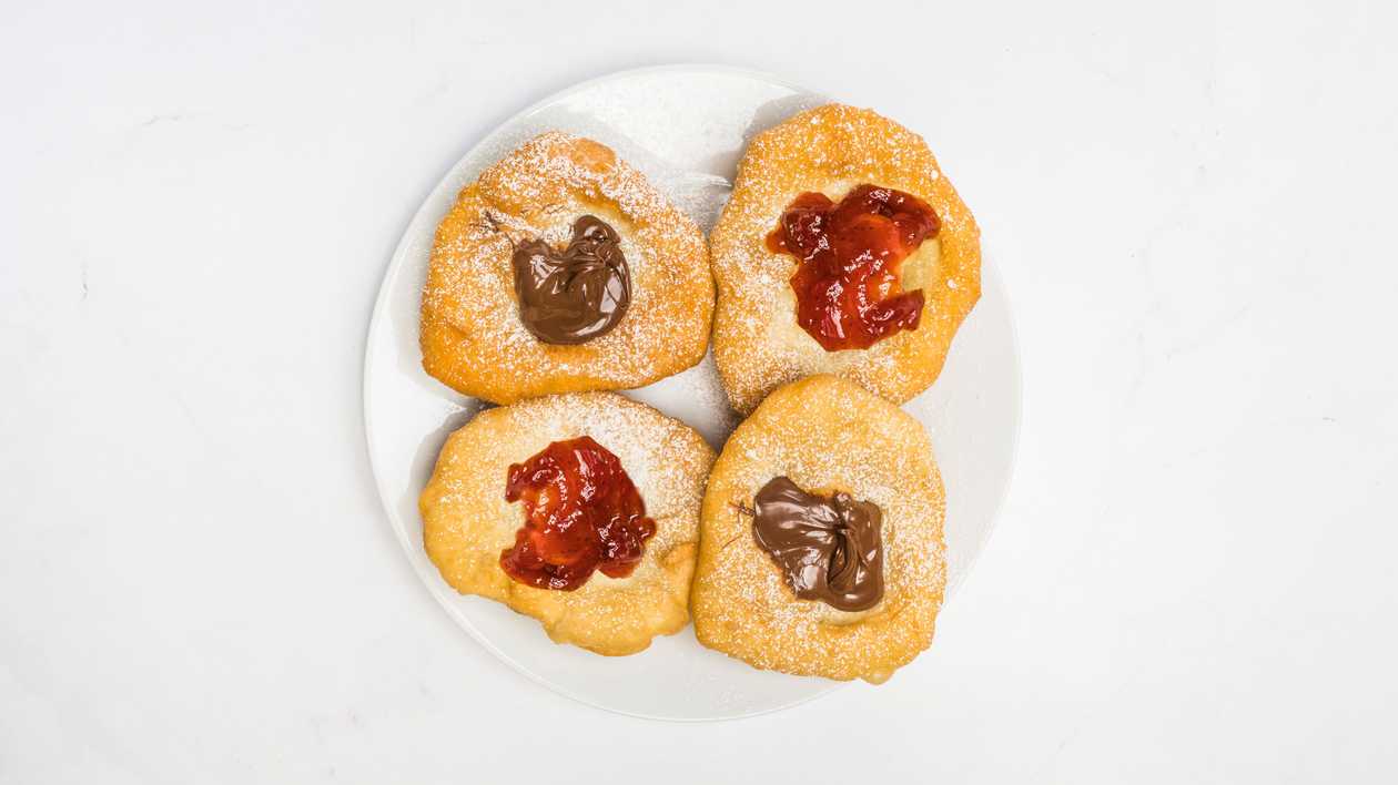 Langos Donut Mix 2x Jam + 2x Nutella
