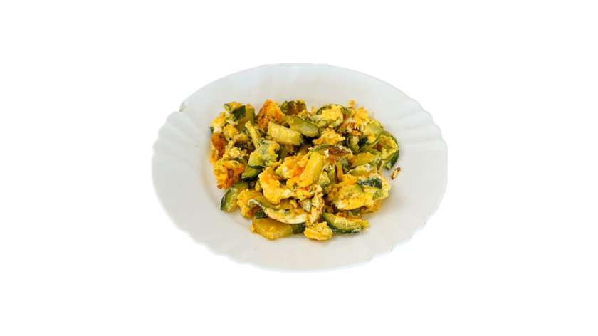 Zucchini with Eggs