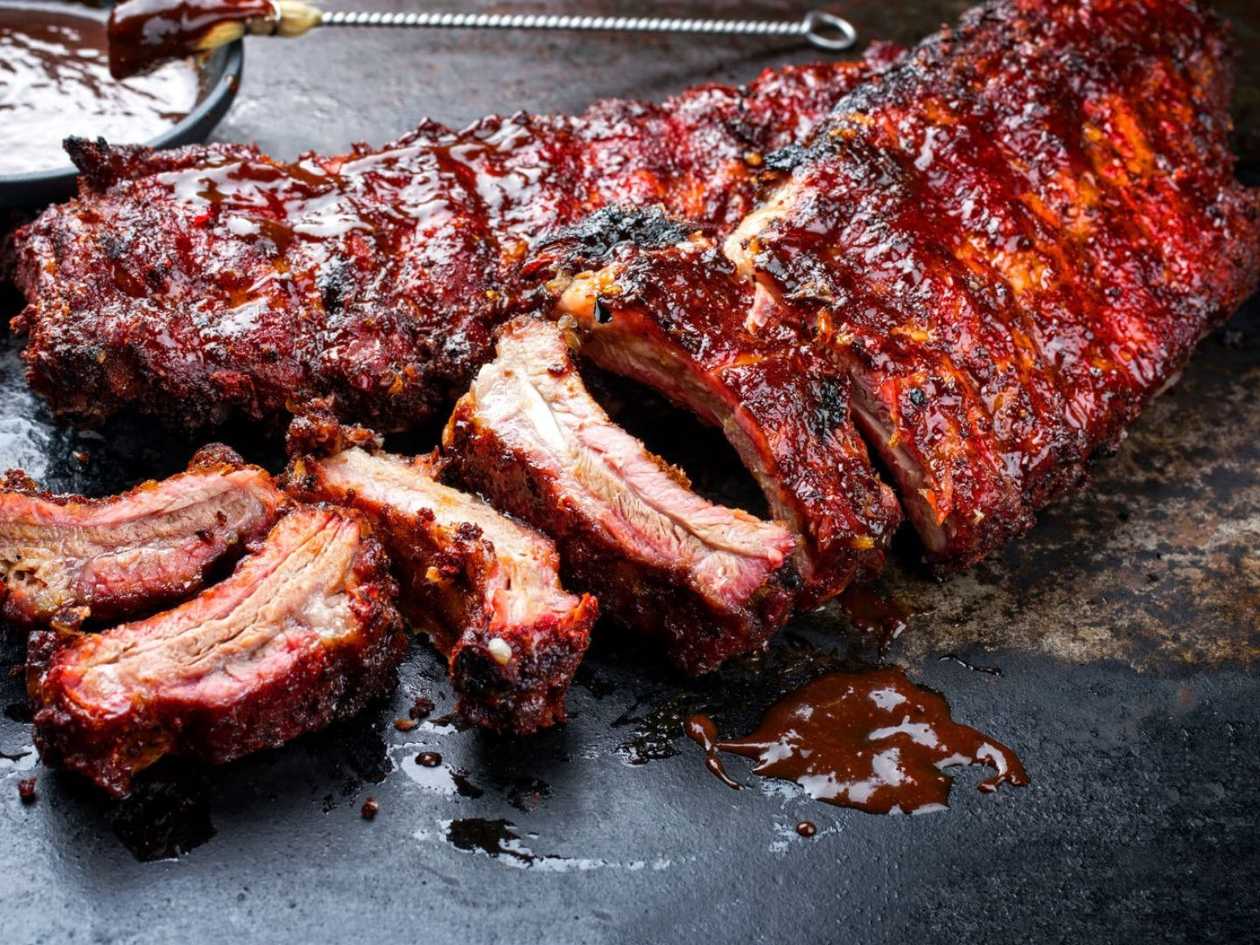 1000g Vepřová žebra BBQ
