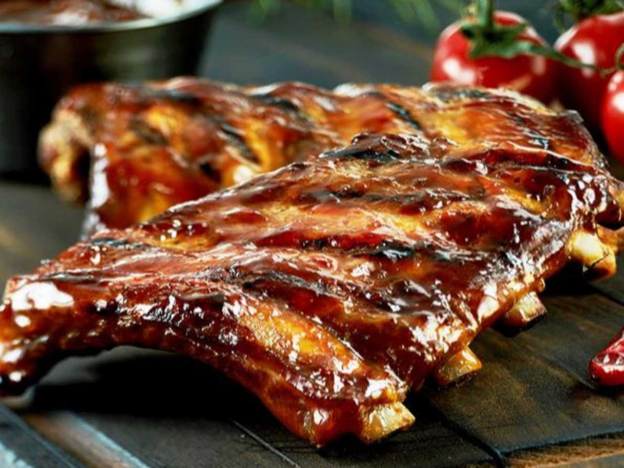 750g Vepřová žebra Louisiana