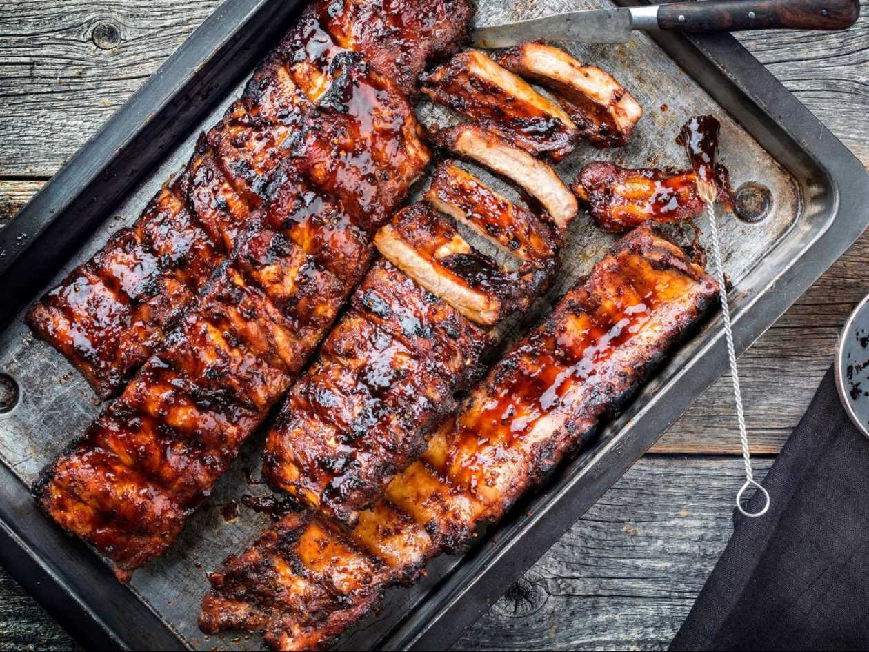 1500g Vepřová žebra Louisiana