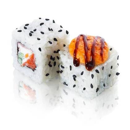 Rolka z Łososiem Gourmet (8 sztuk)