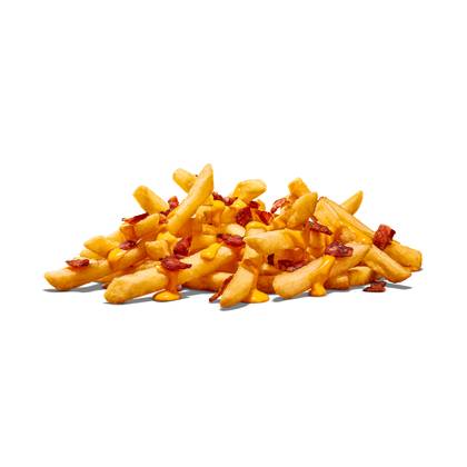 King Fries (+ Cheddar + Bacon)