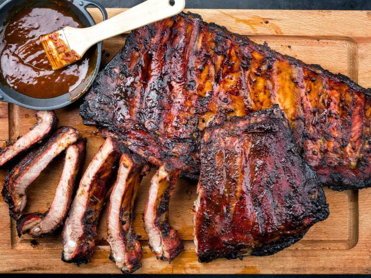 1250g Vepřová žebra BBQ