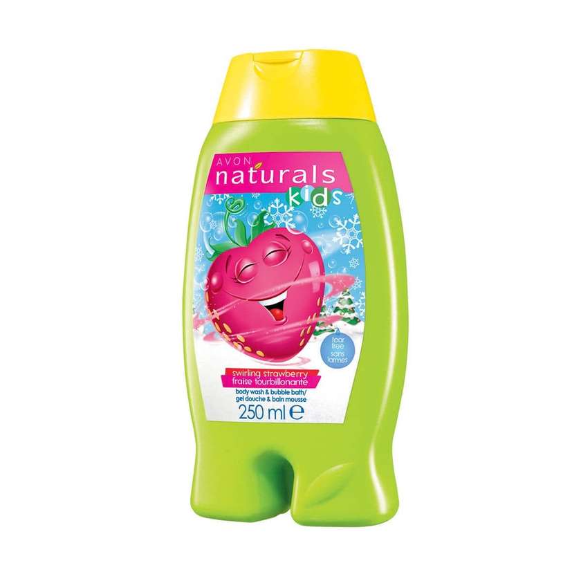 Naturals Kids Swirling Strawberry Body Wash & Bubble Bath