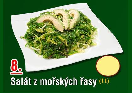 Salát z mořských řas