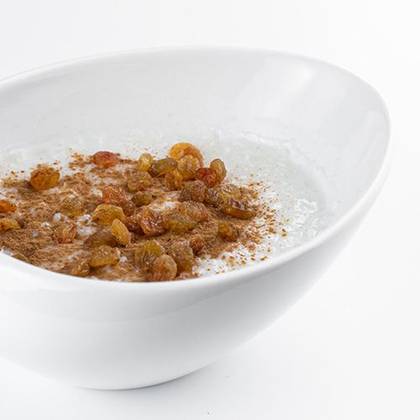 Riz au lait and raisins
