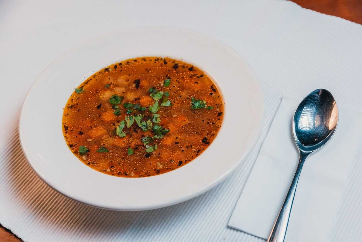 Sicilian meat soup