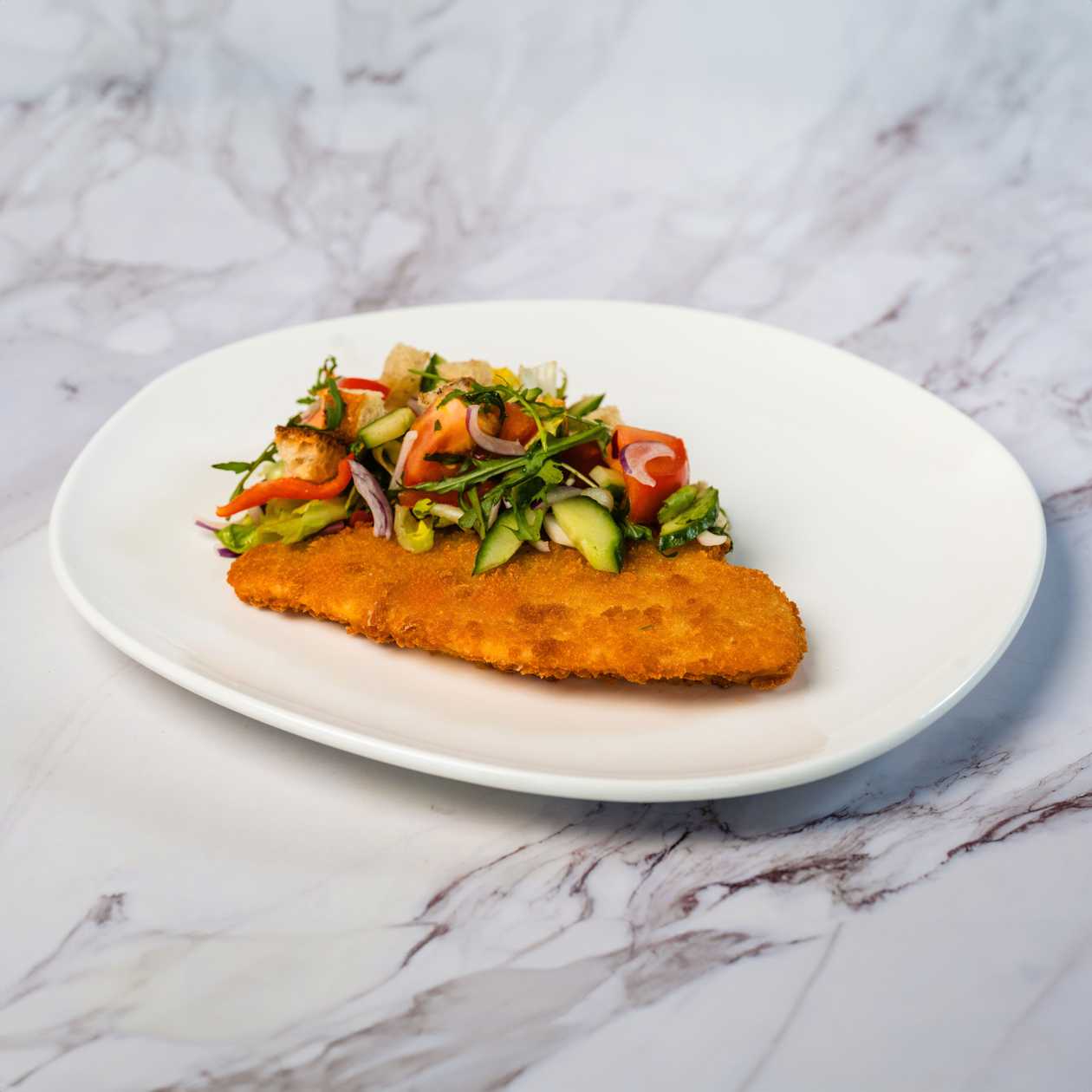 Peste in Crusta si Panzanella